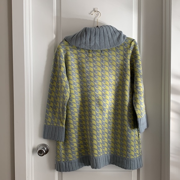 Kimchi & Blue Vintage Houndstooth Sweatercoat 🧵 - Picture 4 of 6